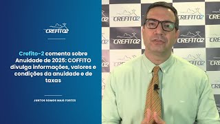 Anuidade 2025 COFFITO divulga informações valores e condições da anuidade e de taxas [upl. by Togram]