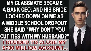 When my classmate became CEO his wife’s disdain led me to close my 700 million account [upl. by Funk608]