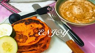 How to Prepare Akara Pancake Pankara  African Food Recipe [upl. by Nnyleimaj]