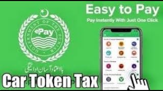 How Car Token Tax pay through Easypaisa App  Online pay Token Tax [upl. by Ittap749]