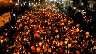 Walk With Jesus Dawn Procession 2015  Cebu City [upl. by Rahcir]