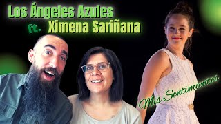 Los Ángeles Azules  Mis Sentimientos ft Ximena Sariñana REACTION with my wife [upl. by Pomcroy]