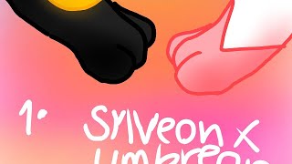 Sylveon x umbreon history part 1 🖤💗 [upl. by Sachsse32]