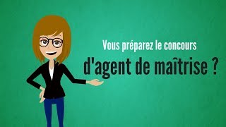 Vidéo Préparation concours agent de maîtrise – Carrières publiques [upl. by Esaele]