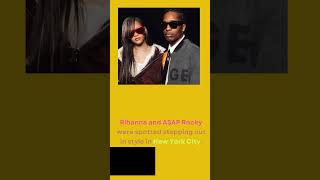 Rihanna and AAP Rocky Turn Heads in Matching Sunglasses Latest Hollywood News [upl. by Yesnel432]