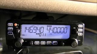 Icom 2730 Cross Band Repeater Setup [upl. by Brindle]