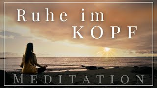 Tiefenentspannt in nur 15 Minuten 💙 Meditation für innere Stille und tiefe Entspannung 🌊 [upl. by Kcaj]