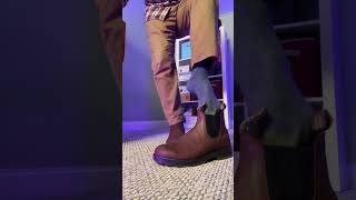 Tight Chelsea Boots StepbyStep Guide to Pulling on Chelsea Boots chelseaboots blundstone [upl. by Haliek226]