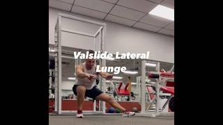 Valslide Lateral Lunge trainlikethepros [upl. by Ihcehcu]