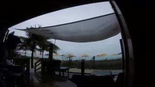 Castaway Cay Storm From Serenity Bay Cabana [upl. by Eiuol]