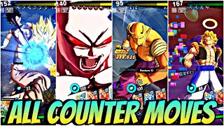 CHARACTERS WHO CAN COUNTER MOVES 🔥 IN DRAGON BALL LEGENDS [upl. by Isej593]