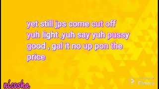 L A lewis  good pum pum lyrics dutty money lyrics [upl. by Aicram646]