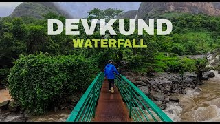 Devkund Waterfall Monsoon Trek  Tamini Ghat Waterfall  Complete Travel Guide [upl. by Knick]