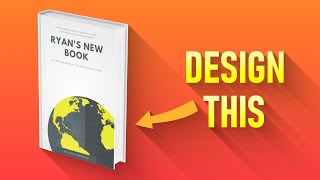 How to Make a 3D Book Cover in Canva [upl. by Lihkin]