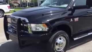 2012 Dodge Ram 3500 Cummins Diesel Flatbed Walk Around [upl. by Ardekal]