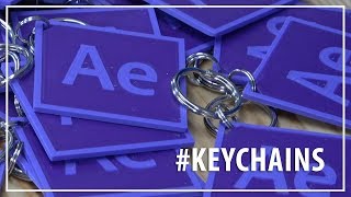 Make Your Own Custom Keychains 3D Printing  After Effects Fusion 360 Prusa Matterhackers [upl. by Yc]