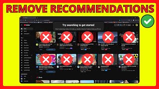 Reset Your YouTube Algorithm How to Remove YouTube Recommendations [upl. by Angele227]