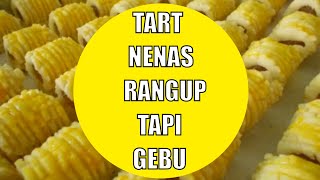 Part 1 Tart Nenas Rangup Tapi Gebu 4 Bahan Je [upl. by Lenroc]