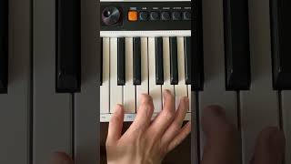 How to play a C chord on piano [upl. by Chally]