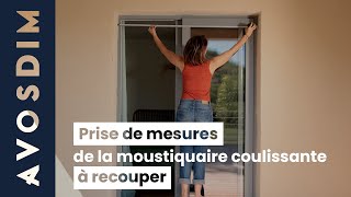 Comment prendre les dimensions de la Moustiquaire Coulissante Ajustable [upl. by Bettzel]