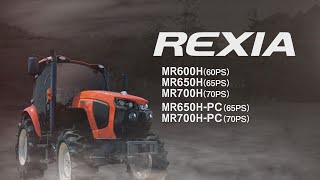 クボタトラクタ REXIA＜レクシア＞MR600MR650MR700 COMING SOON ～20222 DEBUT～ [upl. by Ytsirk]