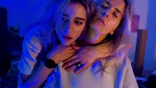 ASMR on real sister person 👭 massages nonsense touching amp medical examinations  FAST PACED [upl. by Ahsiliw]