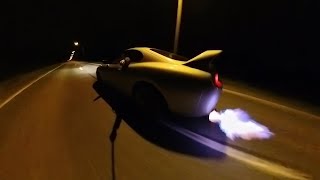 MK4 Supra spitting flames quick 12 pull [upl. by Arikat]