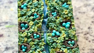 How To Make Bird Nest Soap with Soap Dough Silk and Goatsmilk [upl. by Altaf504]