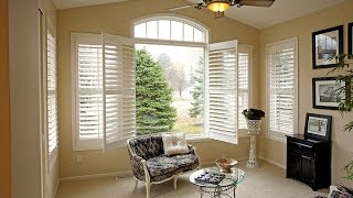 DIY Plantation Shutters for Sliding Glass Doors [upl. by Nnyltak]