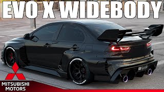 Mitsubishi EVO X Bodykit by hycade [upl. by Aenea676]