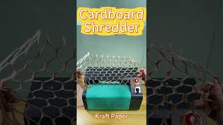 ECOFriendly Packaging Machine of Cardboard Shredder [upl. by Dadirac]