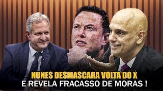 Augusto Nunes surpreende a todos com o retorno do X e revela a verdade que Moraes não esperava [upl. by Spindell]