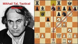 The Monster Tal  Mikhail Tal vs Anthony Miles [upl. by Curson]