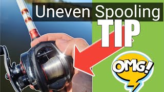 TIP for uneven spooling [upl. by Lynnet]