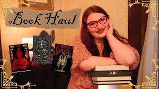 A DARK NOVEMBER BOOK HAUL  Fantasy Horror and More Vampires  Books Ive Bought During Autumn [upl. by Adriel]