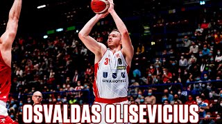 OSVALDAS OLISEVICIUS  Basketball Highlights in Treviso 202324 [upl. by Carilla]