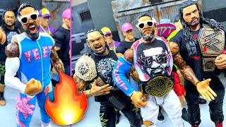 WWE ACTION FIGURE CLOSET CUSTOM WWE FIGURE CLOTHING [upl. by Truc]