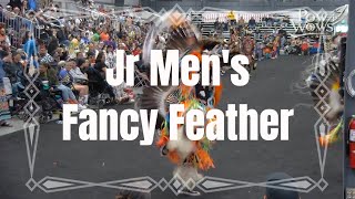 Jr Mens Fancy Feather  2024 Manito Ahbee Pow Wow  Powwowscom [upl. by Chapnick]