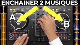 COMMENT FAIRE UNE TRANSITION ENTRE DEUX MUSIQUES  Tuto Mix [upl. by Siekram]