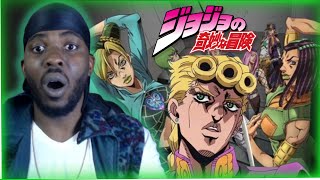 BEST ANIME ENDINGS  JoJos Bizarre Adventure All Endings 111  REACTION [upl. by Atikin116]