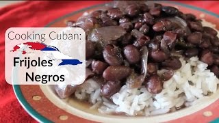 Cooking Cuban  Frijoles Negros Black Beans [upl. by Bink]