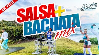 SALSA Y BACHATA MIX 🥃 PARA BEBER  MEZCLADA POR DJ ADONI 🎤 SALSA MIX  BACHATA MIX [upl. by Vanny59]