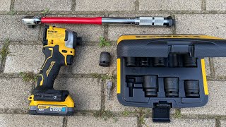 DeWALT DCF850 vs 210NM  battery POWERSTACK 17Ah Charge 13 [upl. by Lanford]