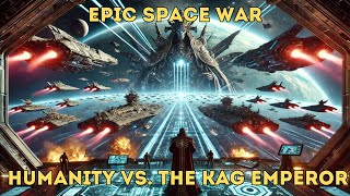 Epic Intergalactic War The KAG Emperor vs Humanity  A Detailed Space Battle Story [upl. by Alaham]