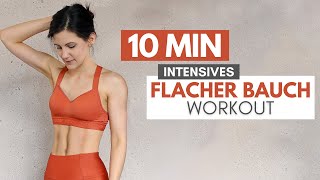 BAUCHFETT VERLIEREN 🔥 Flacher Bauch Workout mit NichtSpringerAlternativen  Tina Halder [upl. by Trilbi516]