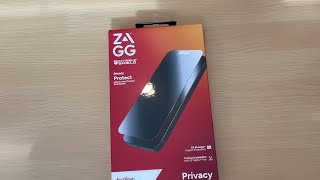 ZAGG InvisibleShield Glass Elite Screen Protector for Apple iPhone 15 Pro Review [upl. by Nylhsa]