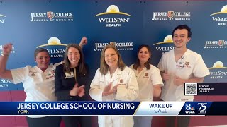 Jersey College School of Nursing share a Wake Up Call for WGAL News 8 Today [upl. by Gonagle]