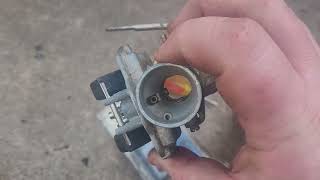 Auction 90cc Dirt Bike Carburetor Fail [upl. by Elwin]