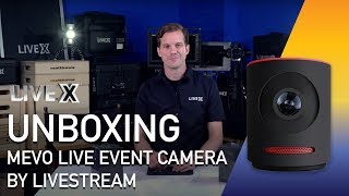 Unboxing Mevo Live Event Camera by Livestream [upl. by Eelarual]