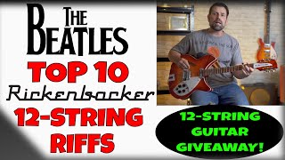 Beatles Greatest 12String Guitar Riffs [upl. by Enrico925]